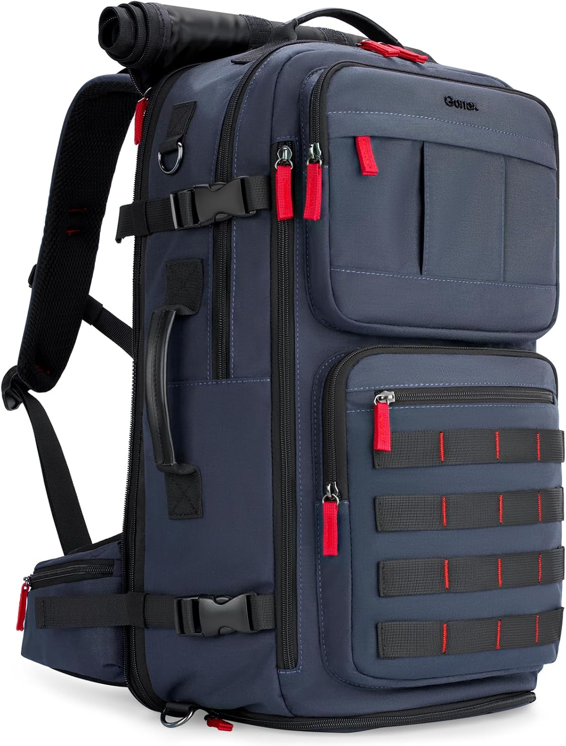 Gonex Travel Backpack, Large Carry-On Nylon Duffle Bag, 3-in-1 Convertible Laptop Bag for Men & Women, Durable for Work & Weekend Travel (Blue) - Image 9