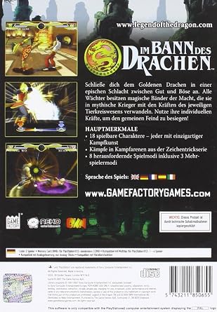 Legend of the Dragon (Playstation 2)