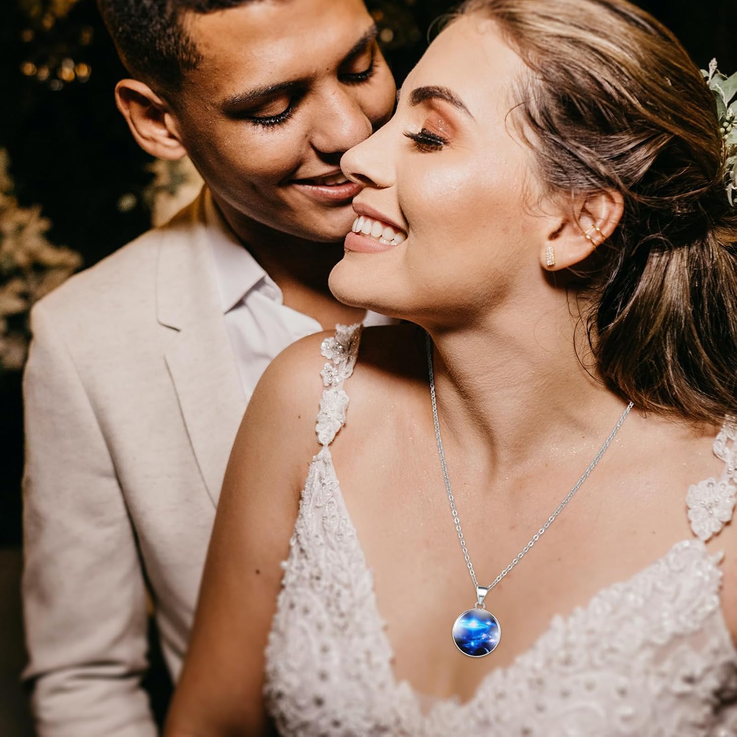 20pcs Trays Pendants Stainless Steel Round Cabochons Settings Bezels Base Blanks Charms Kit for Photo Necklace Bracelet Jewelry Making (Silver 25mm) - Image 8