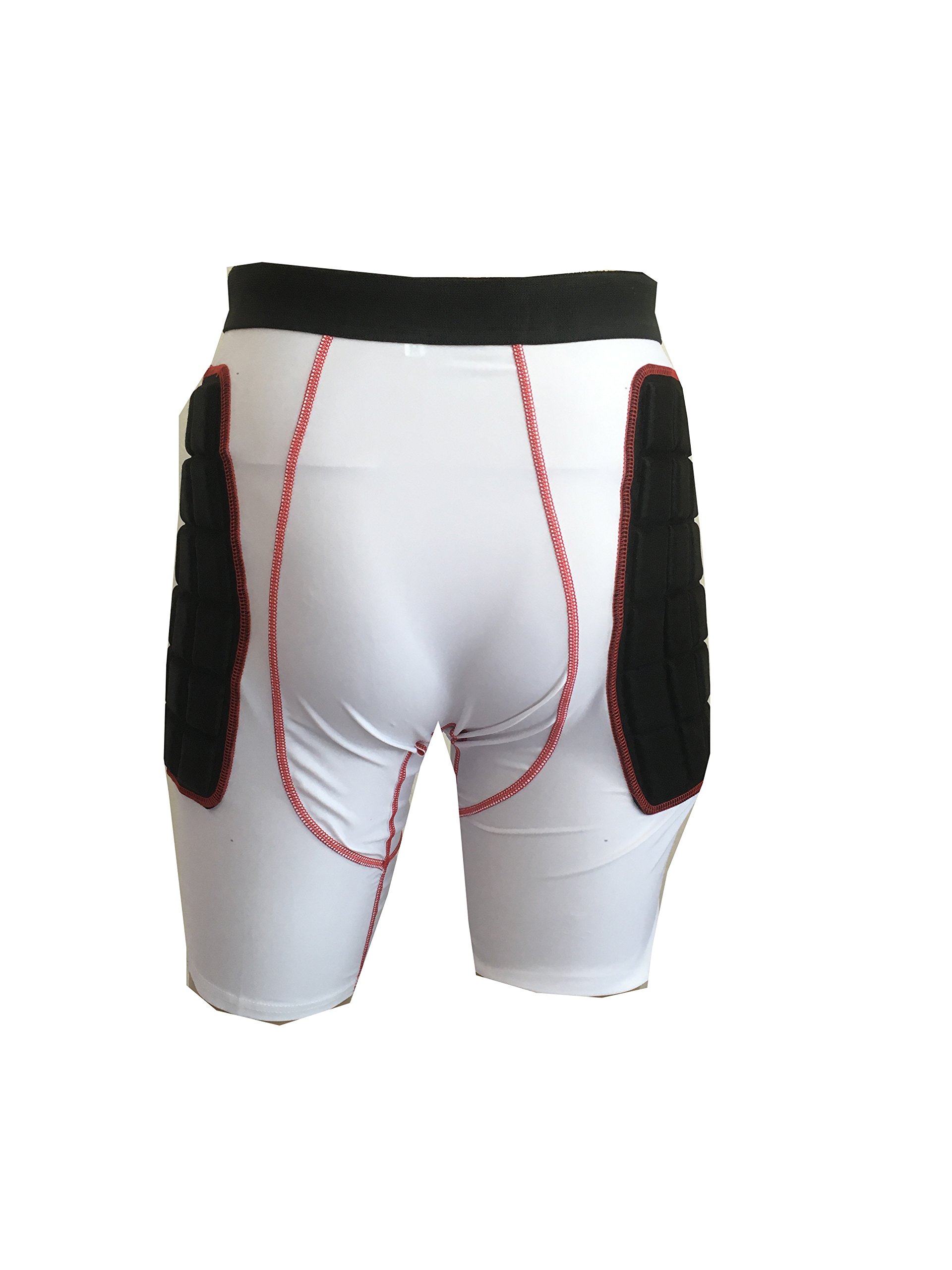 Walter Kepeer - Pantalones de Portero con Protecciones Laterales, Bia-Nero, XS