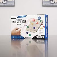 Vista 6 de GoSports Coinshot Mini Tabletop Cornhole Game Set