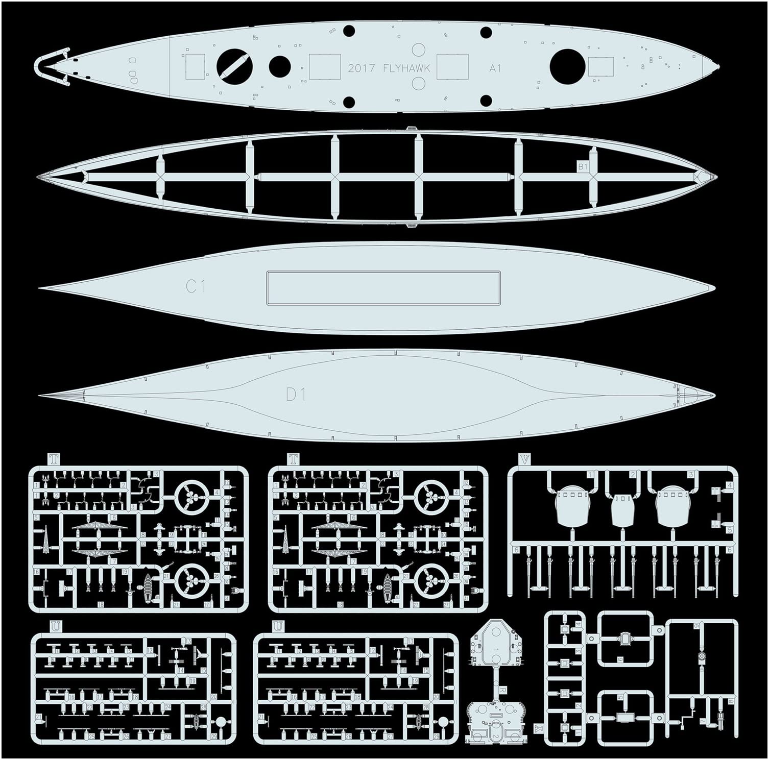 Amazon | フライホークモデル 1/700 イギリス海軍 戦艦 プリンスオブ  