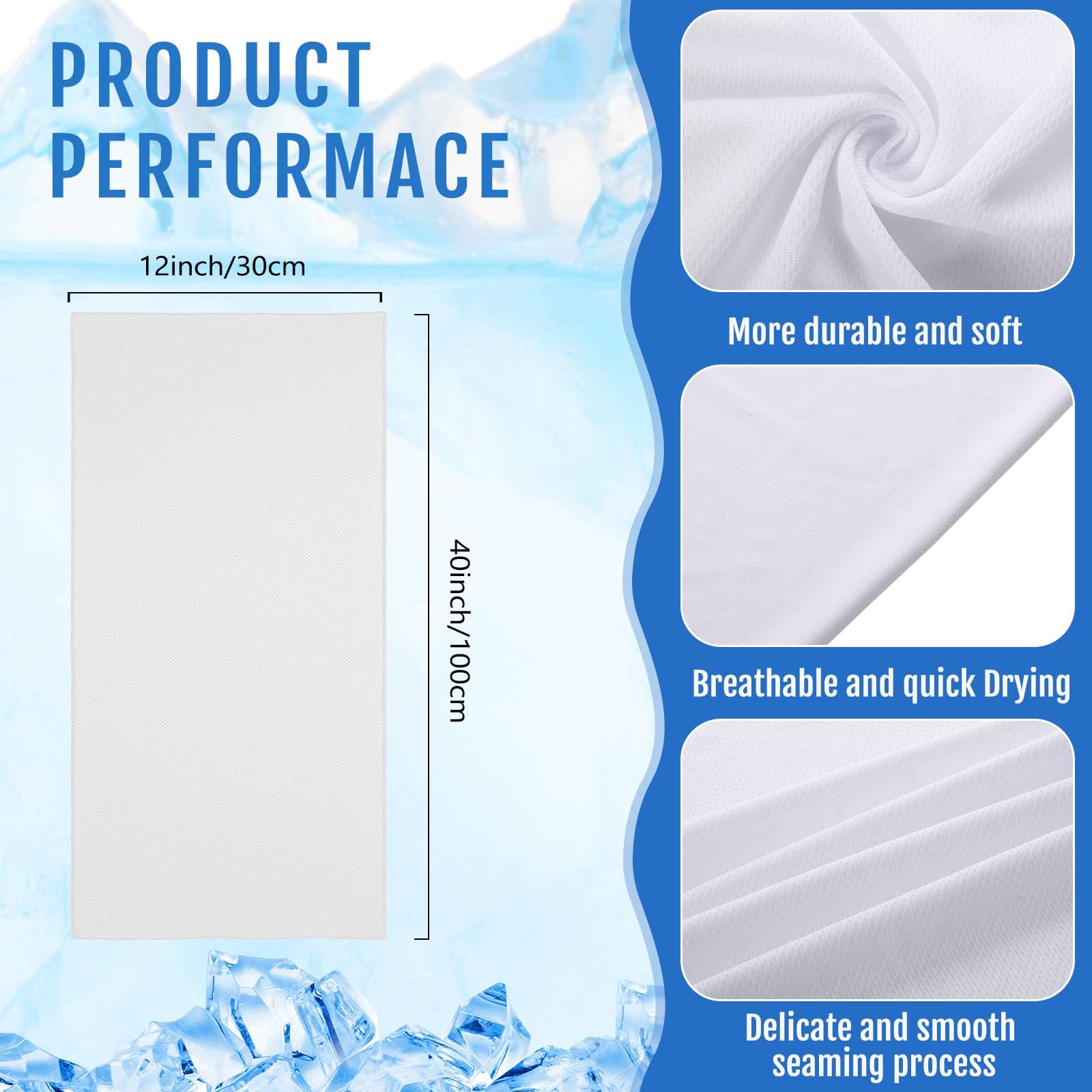 Hosuly 6 Pack Cooling Towels 40