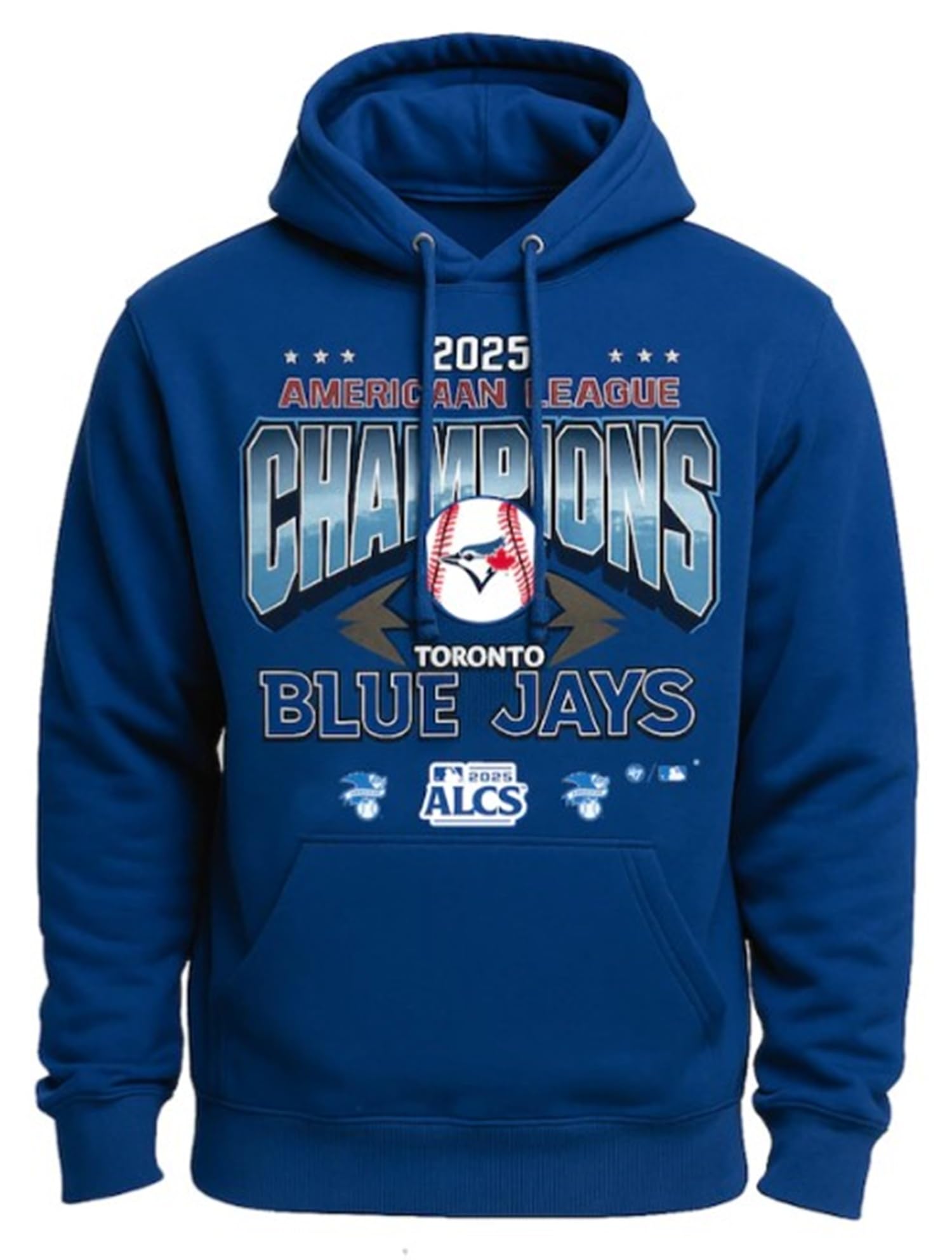 47 MLB 2025 ALCS Toronto Champions Hoodie - Blue (CA/US, Alpha