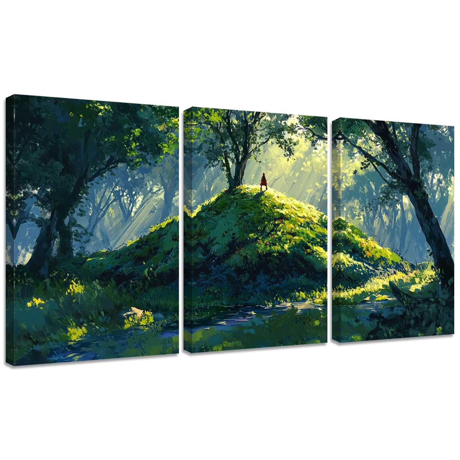Las, diamentowe malowanie, wiercenie, kompletny zestaw, obraz z motywem drzewa, dla dorosłych, okrągły zestaw do haftowania, 45 x 60 cm, kryształowa mozaika ze strasu, haft krzyżykowy, rzemiosło