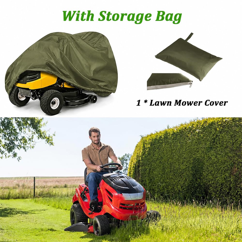 Funda para Tractor Cortacésped para Etesia Hydro 80 MKHP3 2024-pr 31", Cubierta Impermeable 420D para Cortacésped Tractor