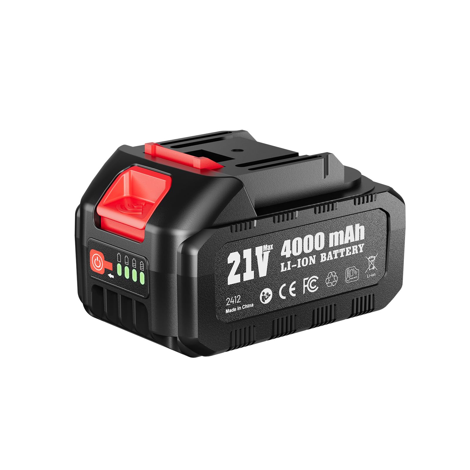 Supstable Originale Batteria 21-V 4,0 Ah (Li-Ion, 21 V, 1x 4,0 Ah, compatibile con tutti i dispositivi Supstable, gestione proattiva della batteria, cicli di carica adattati alla situazione).