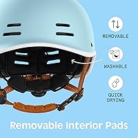 Vista 37 de Retrospec Remi - Casco de bicicleta para adultos para hombres y mujeres, casco de bicicleta para desplazamientos, ciclismo de carretera, patinaje