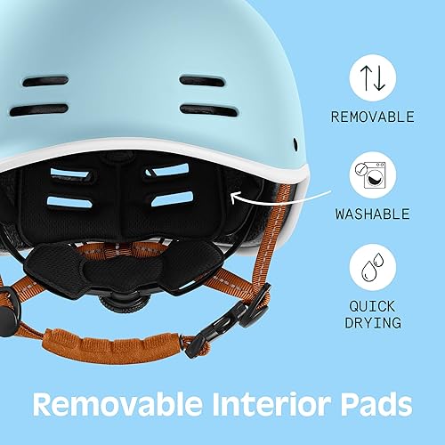 Miniatura 6 de Retrospec Remi - Casco de bicicleta para adultos para hombres y mujeres, casco de bicicleta para desplazamientos, ciclismo de carretera, patinaje