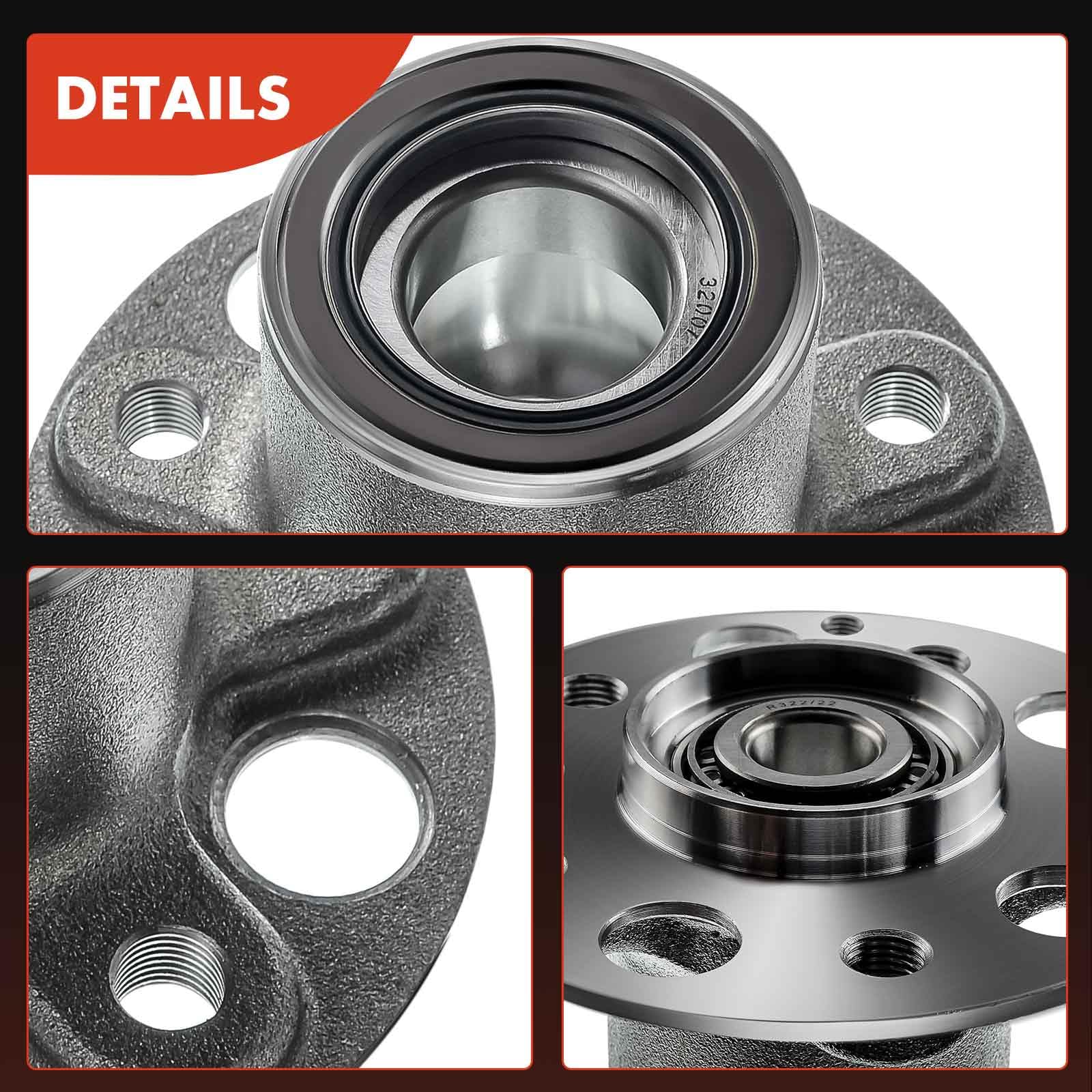 Frankberg 1x Kit de roulements de roue Essieu Avant Remplacer# 2043300625