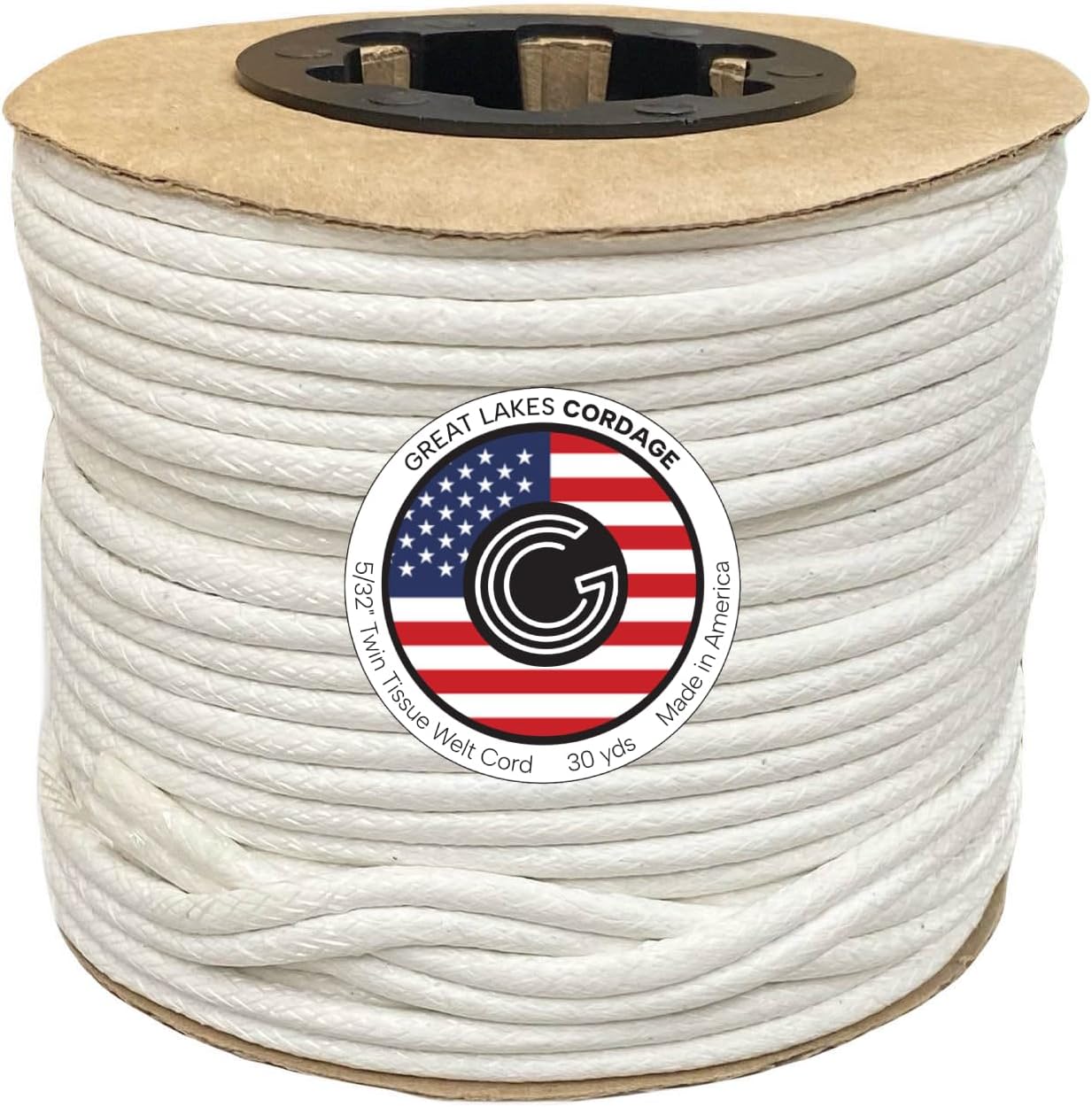 5/32" Twin (Double) Welt Cord (Tissue Paper - 30 Yards)