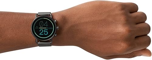 Miniatura 7 de Skagen Reloj inteligente con pantalla táctil Gen 6 con Alexa integrado, altavoz, frecuencia cardíaca, oxígeno en sangre, GPS, pagos sin contacto y