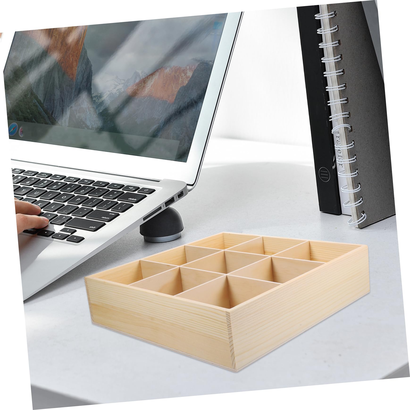 VALICLUD Scatola Scatola in Legno Organizzatori e Contenitori Per La Cucina Magazzinaggio Libreria Organizzatori e Archiviazione Organizzatore Del Gabinetto Scaffali Di Legno