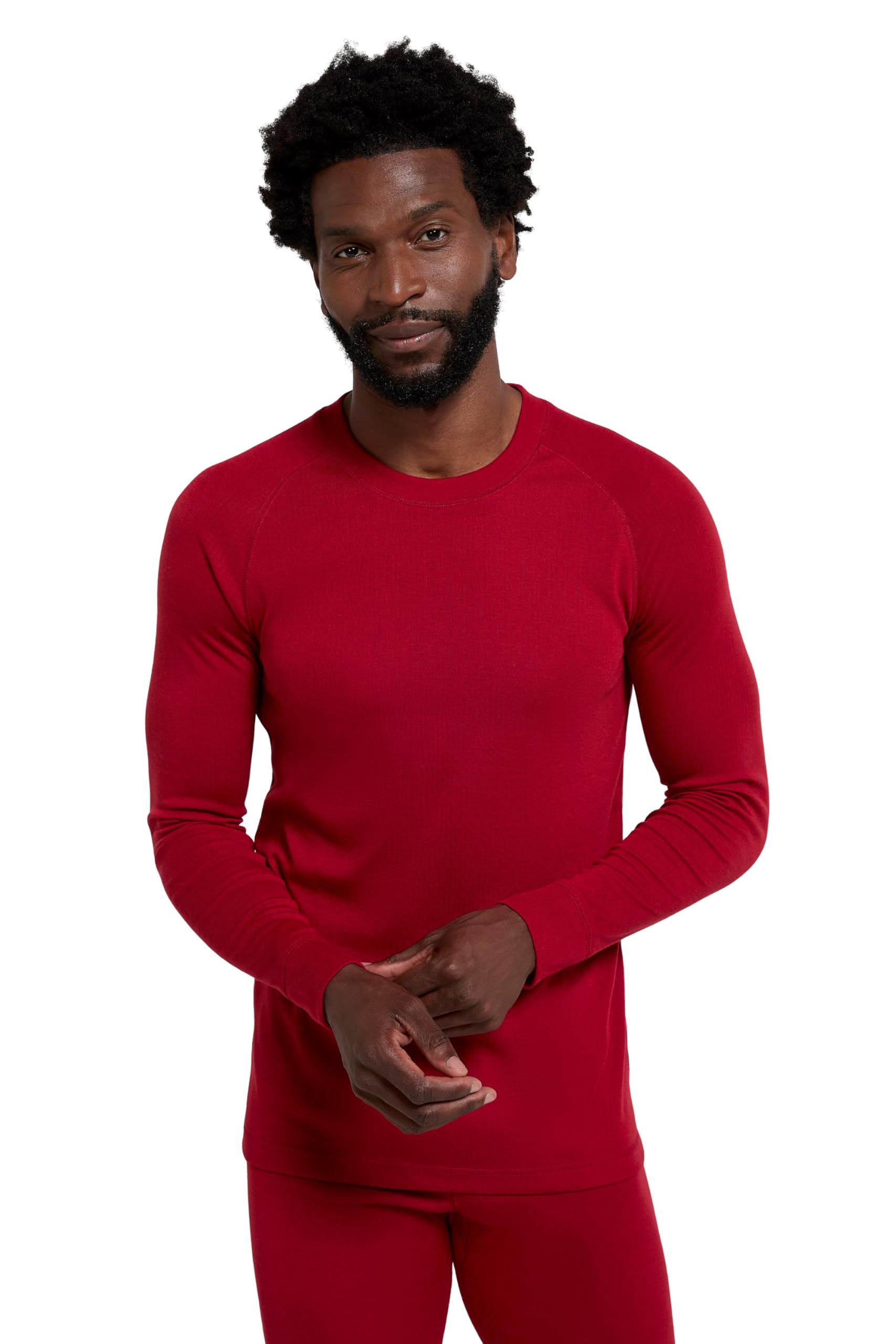 Talus Mens Base Layer Top - Red
