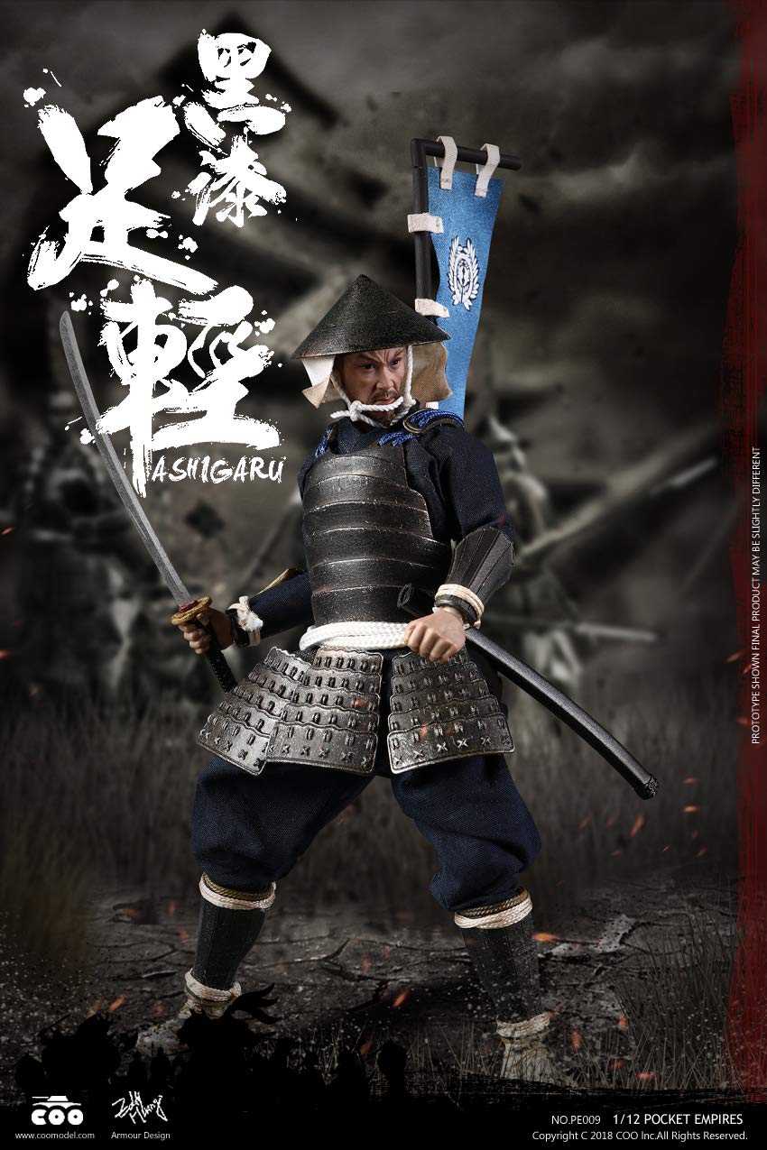 足軽 スタンダードエディション 「パルム・エンパイア」 1/12 フィギュア Amazon.co.jp: COOMODEL PE009 パルムエンパイア 黒塗 足軽 1/12