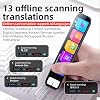 Scan Sense Pen Math, ScanSense Ai Smart Pen Instant Ai, Scan Reader Pen with 134 Language for Math, History & More | Offline Translation, Camera, Bluetooth, Music & File Storage (1Pcs)