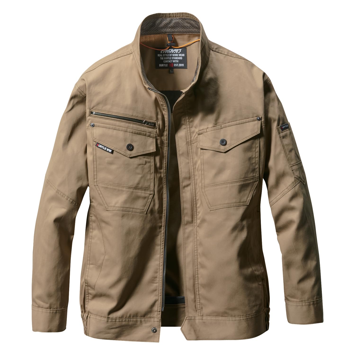 BURTLE バートル 空調服 AC1131 LL カーキ エアークラフト S～3L BURTLE バートル 作業着 空調作業服 エアークラフト