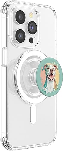 Miniatura 9 de Pit Bull - Mamá amante de los perros, colorido, artístico, propietario de Pitbull, PopSockets intercambiables