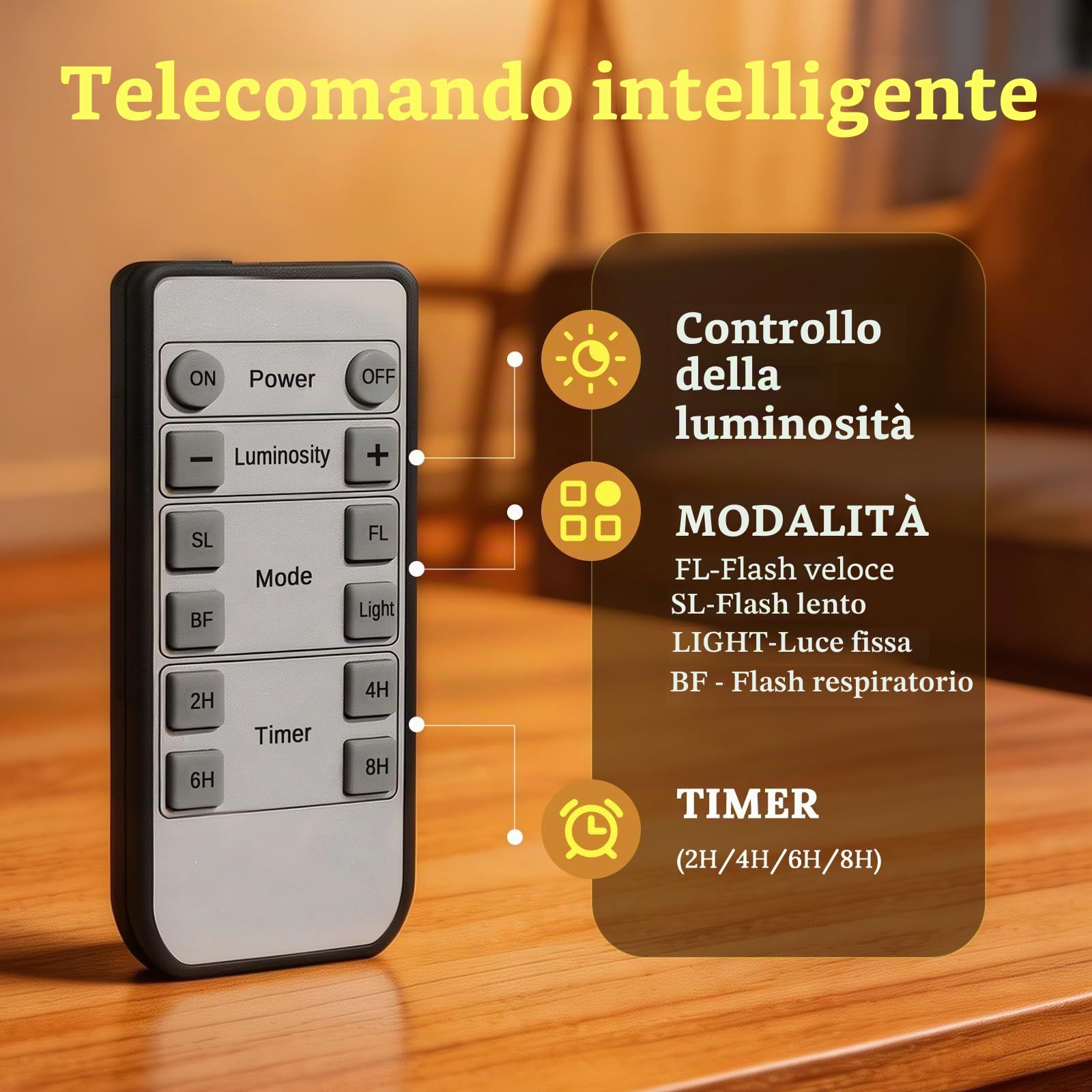 Ymenow 10 luci per bottiglie con timer, catena di luci per bottiglie in sughero, 2 m, 20 LED, USB, telecomando per interni, per bottiglie fai da te, Natale, Halloween, feste (bottiglia non inclusa)