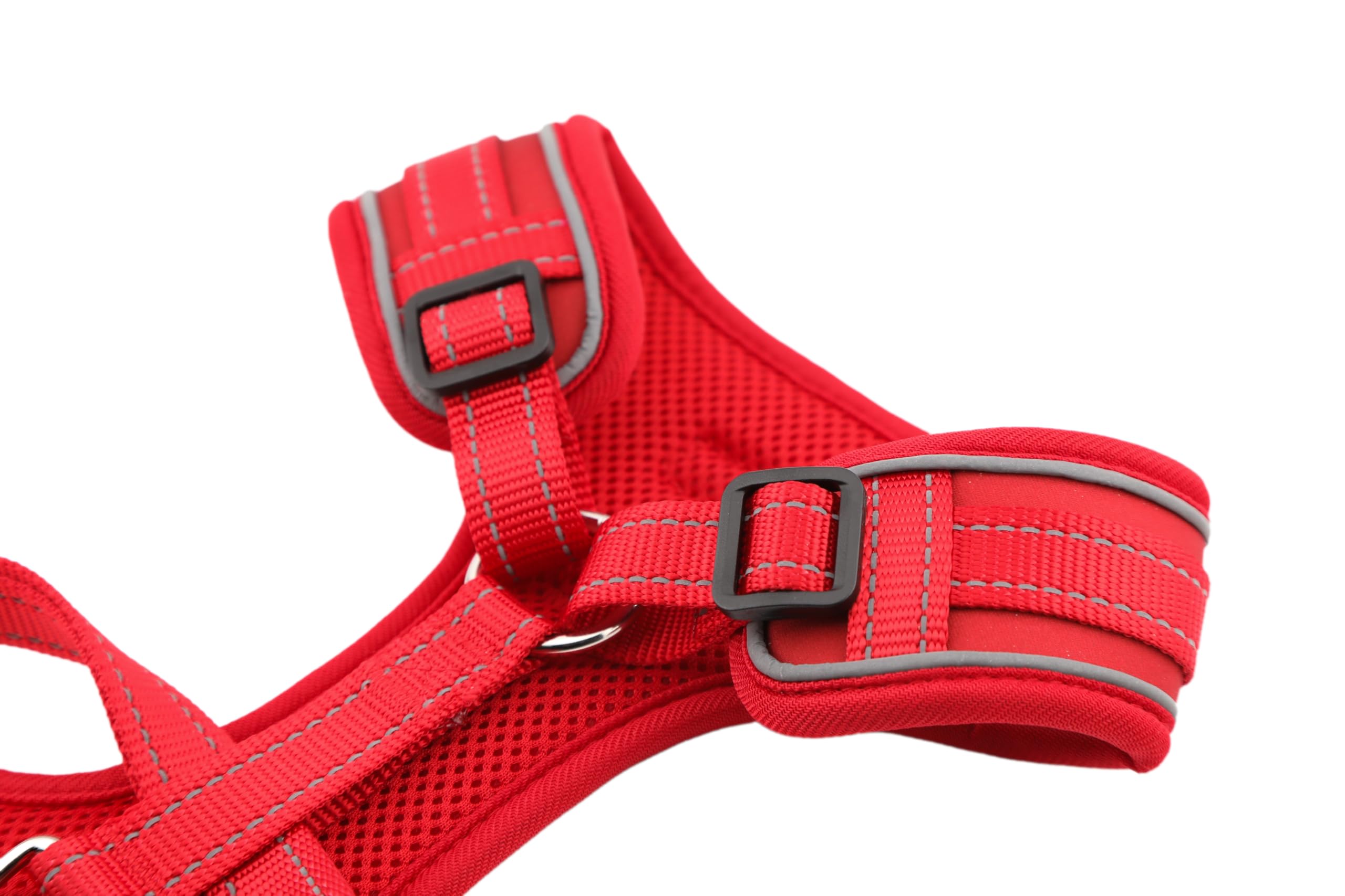 Doodlebone, Adjustable Airmesh Harness, Over Head Dog Harness with Adjustable Neck and Chest, Dual D Rings - Image 3
