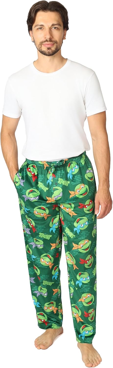 Nickelodeon Men's Pajama Bottom, Lounge Pant With Drawstring, Ultra-soft & Comfortable, XL - Image 6