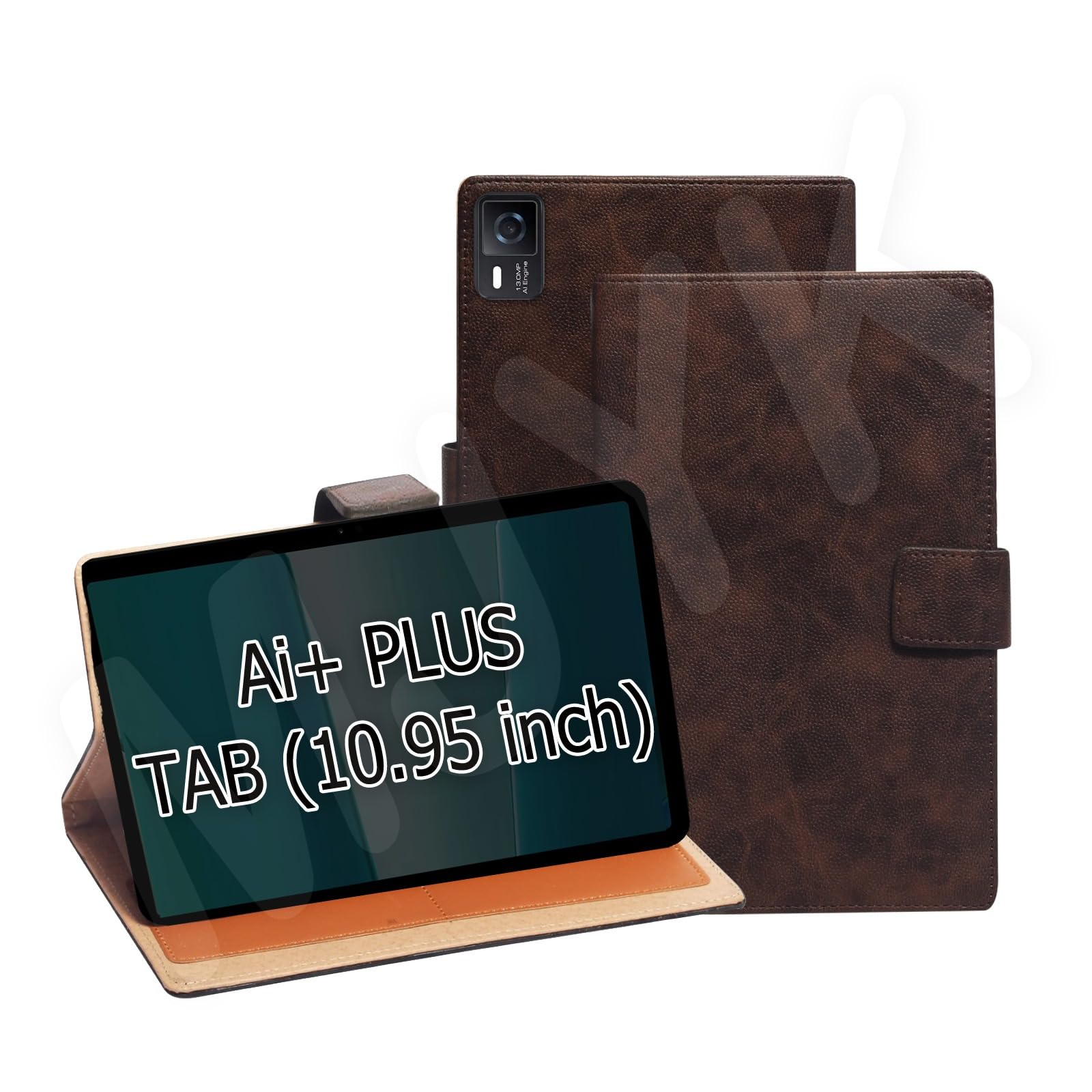 Flip Cover Case for Ai+ Pulse Tab 10.95 Inch Leather Case Cover | Tablet Accessory-image-20