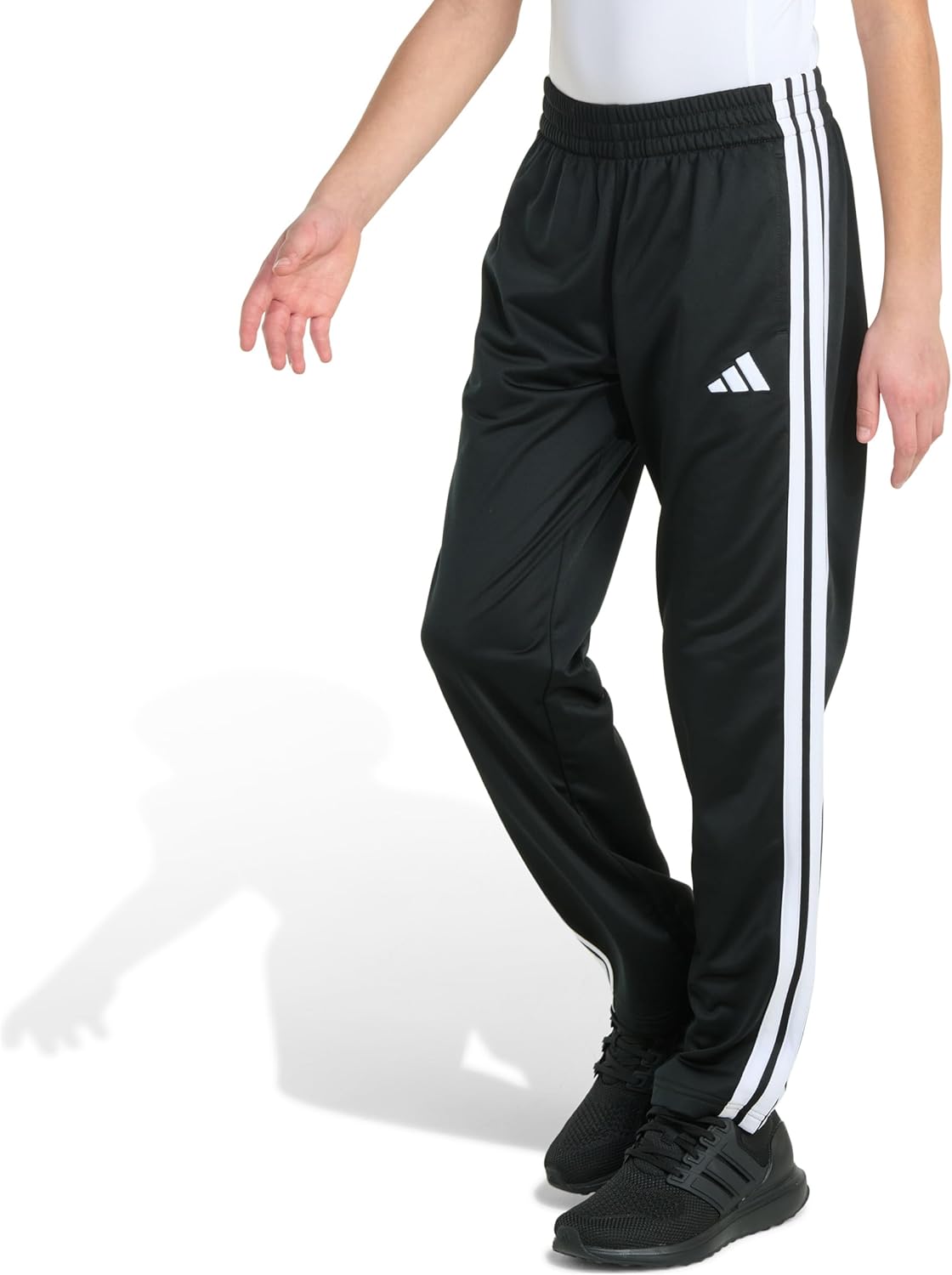 adidas Boys Big Kids Straight-Leg 3-Stripe Track Pants
