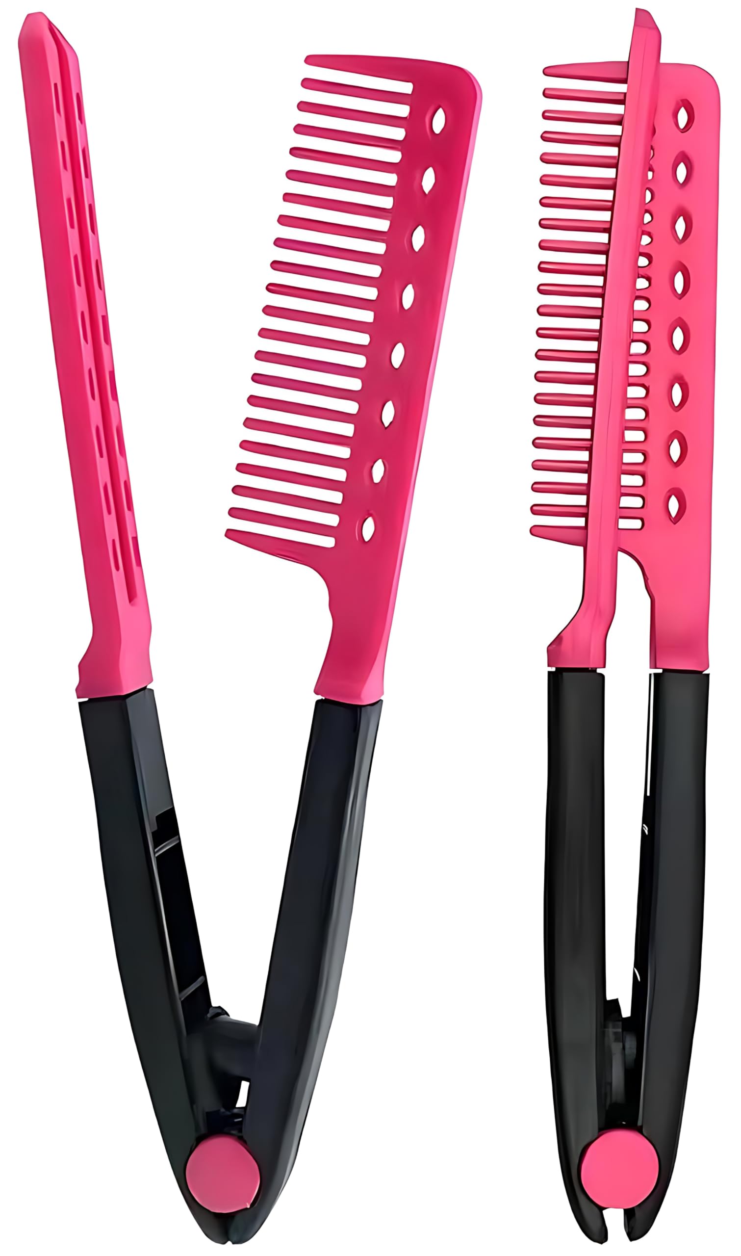 Transformacion Manuel V Tipi Keratin Saç Düzleştirici – Isısız, Taraklı Saç Maşası Pratik ve Taşınabilir 722360