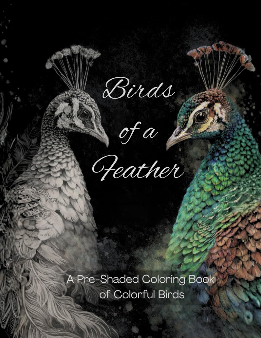 Birds of a Feather: A Coloring Book of Colorful Birds (AIAA Creative Press Pre-Shaded Coloring Series)
