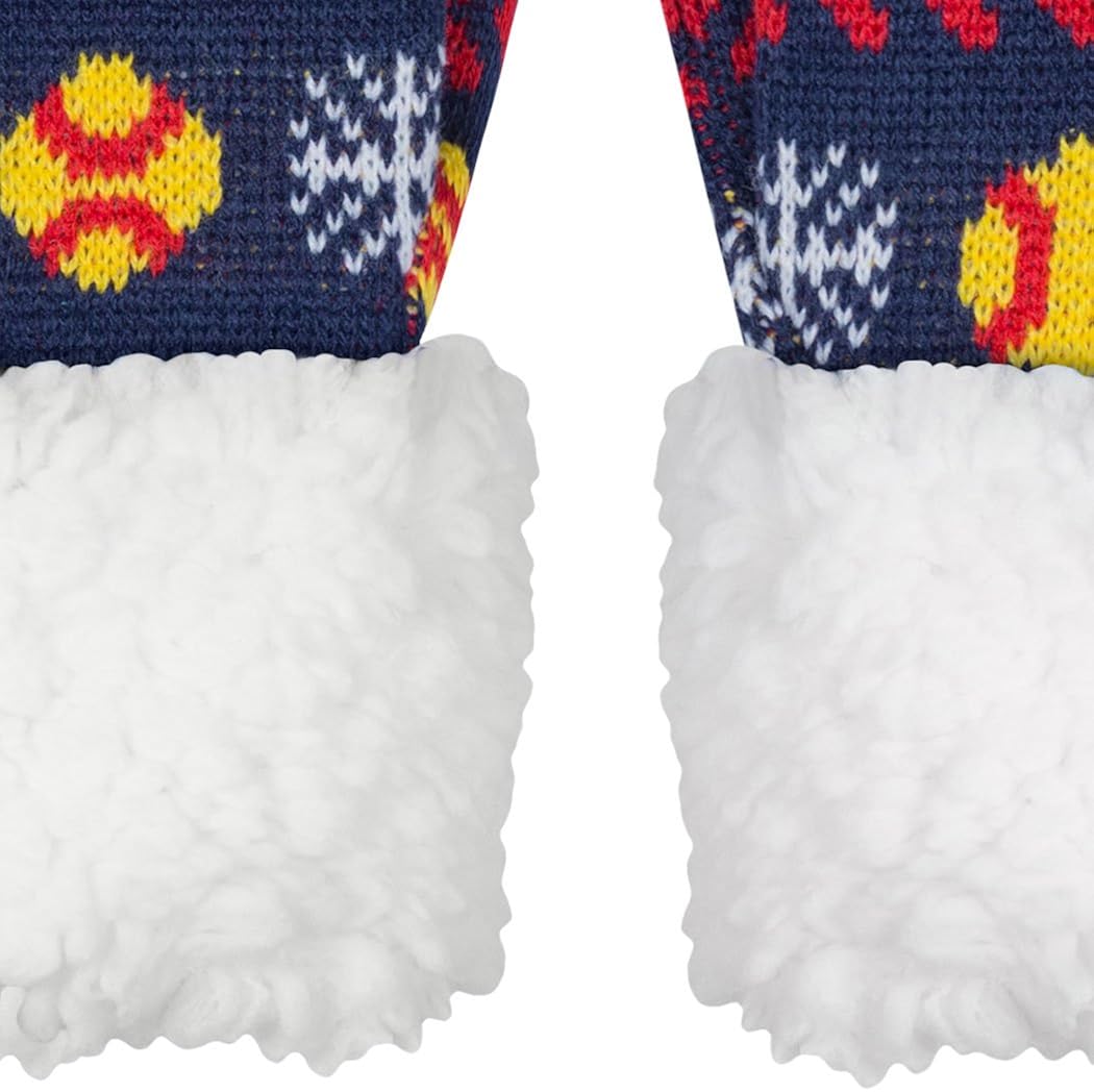 Snowflake Softball Sherpa Mittens | Softball Gloves by ChalkTalk SPORTS : Clothing, Shoes & Jewelry
