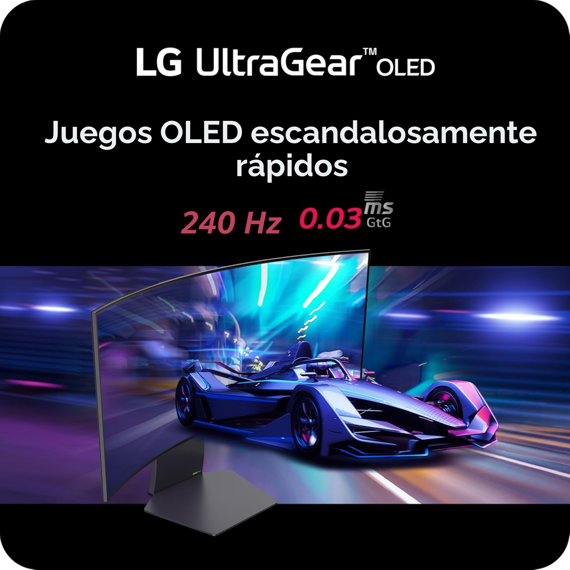 Amazon.com: LG 39GS95QE Ultragear OLED Monitor de juegos curvo de