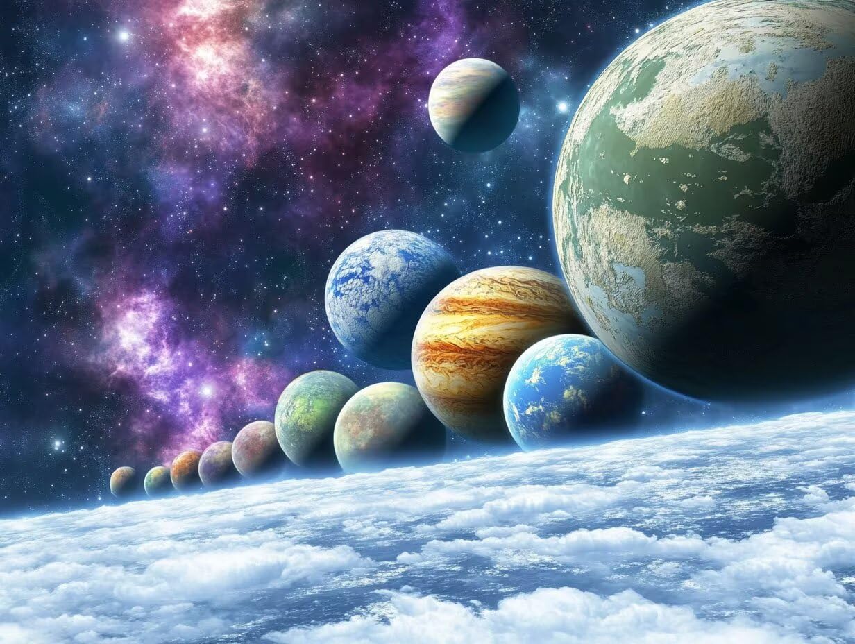 Malarstwo diamentowe, fantastyczny obraz diamentowy dla dzieci, planet (2), zestaw "zrób to sam", dla dorosłych, do majsterkowania, 5D "zrób to sam", dekoracja do salonu, prezent dla kobiet, 70 x 90