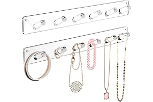 MaxGear Acrylic Necklace Organizer: Elevate Your Jewelry Display