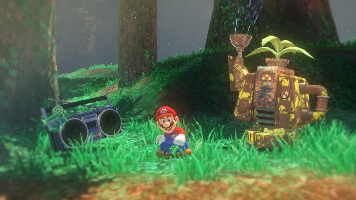 Nintendo Switch 32gb Azul/Rojo Neón + Super Mario Odyssey