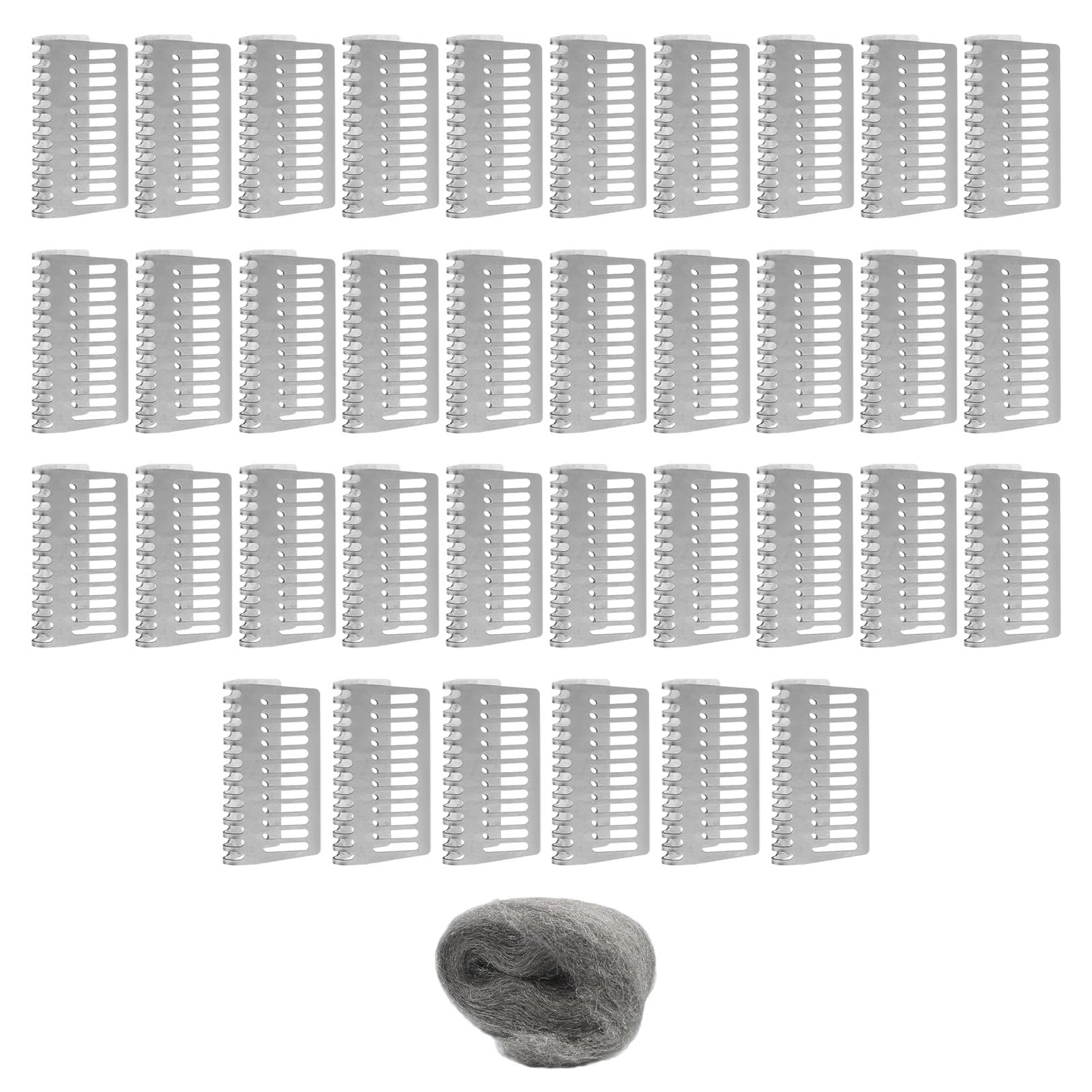 25/36 / 50Pcs Anti Rodents Drain Guard Sturdy Stainless Steel Rustproof Drain Protector for Wall Hole Protections Stainless Steel Mesh Screen