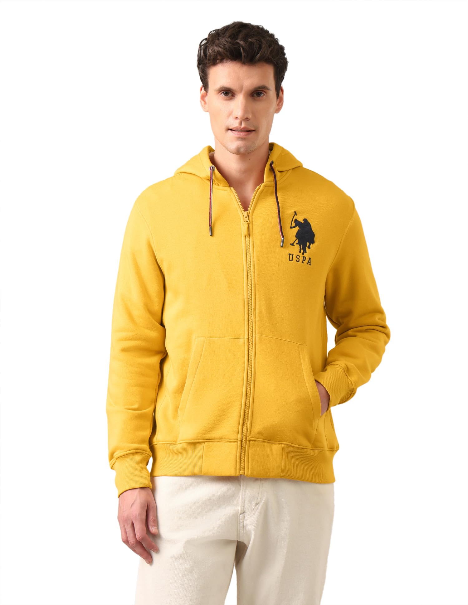u.s. polo assn. Cotton Men Hooded Neck Sweatshirt-picture-38