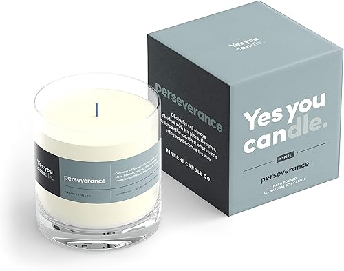 Vela inspiradora de soja altamente perfumada de 8 onzas, fabricada en EE. UU., Gran mensaje, aceites esenciales puros, aromaterapia, 100% puro.,