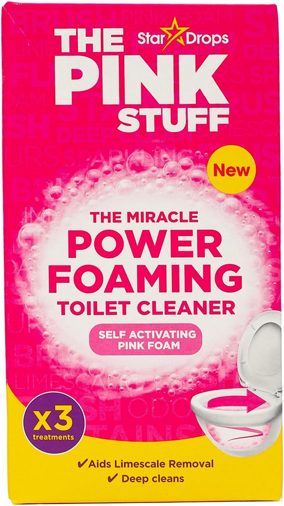 THE PINK STUFF The Miracle Foaming Toilet Cleaner [100g]