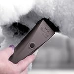 Wahl Clipper professionnel de Lithium Bravura - Du calme, léger, 90-Min Sans fil, rapide 60-Min Recharge, Chien, Chat, Cheval & Porcs - Gunmetal - Modèle 59163