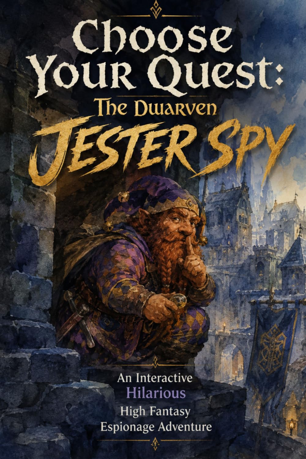 Choose Your Quest: The Dwarven Jester Spy: An Interactive Hilarious High Fantasy Espionage Adventure