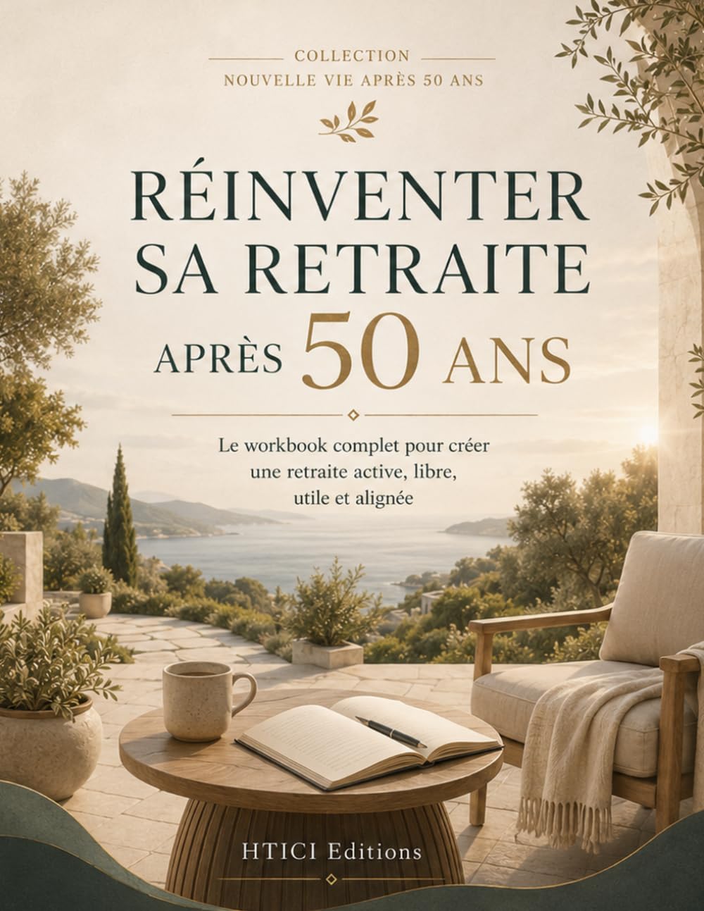 Réinventer sa retraite après 50 ans: Le workbook complet pour créer une retraite active, libre, utile et alignée (Collection Nouvelle Vie Après 50 Ans)