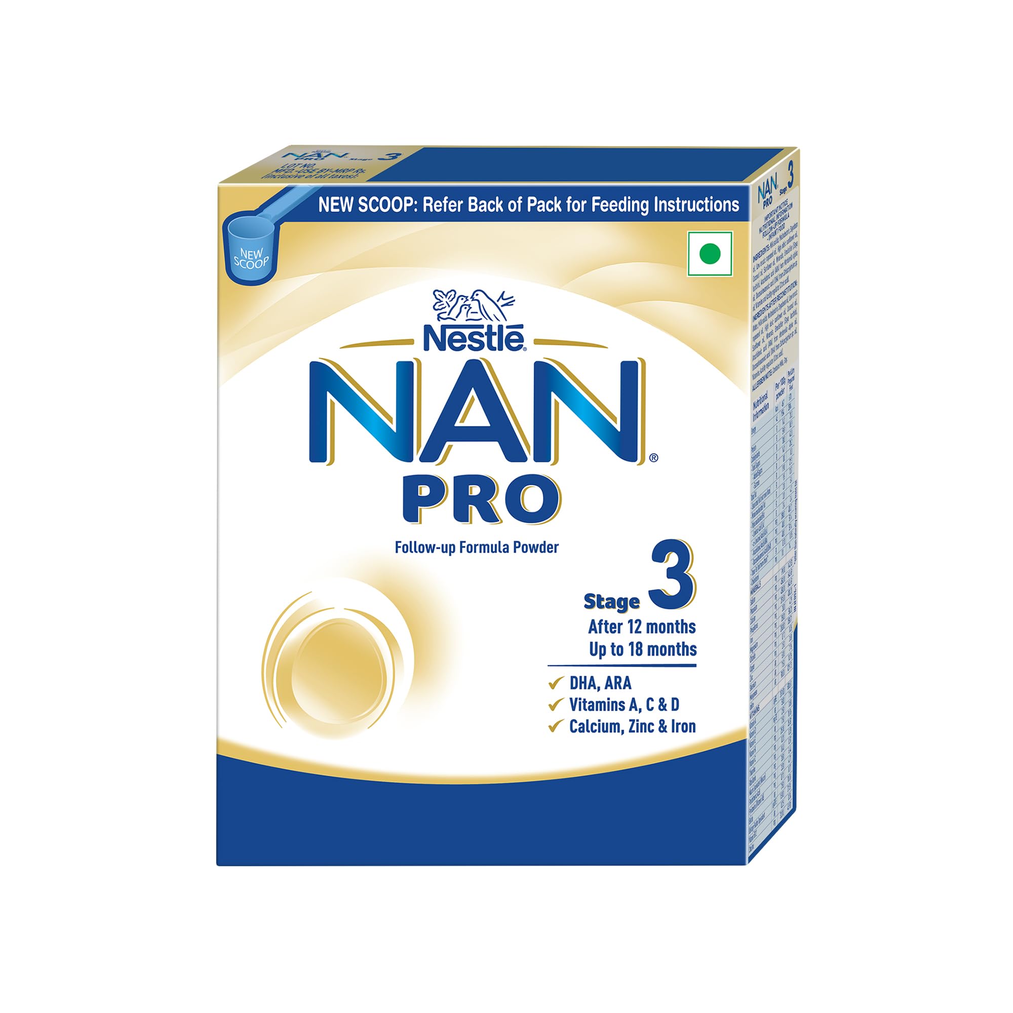 NAN PRO Stage 3 | Follow-Up Formula 12-18 Months | DHA-ARA | 400g