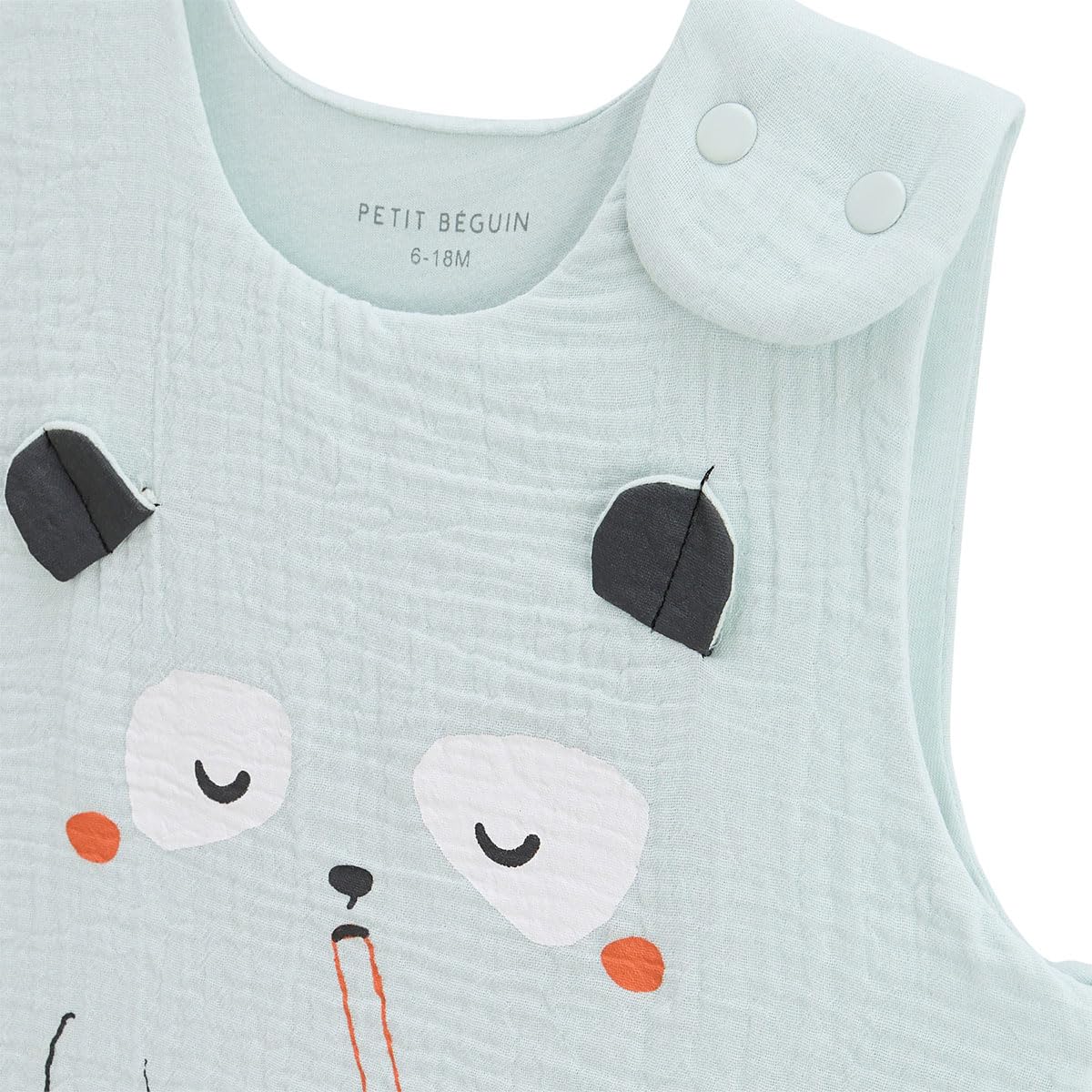 Petit Béguin - Gigoteuse d'été en gaze de coton Bento