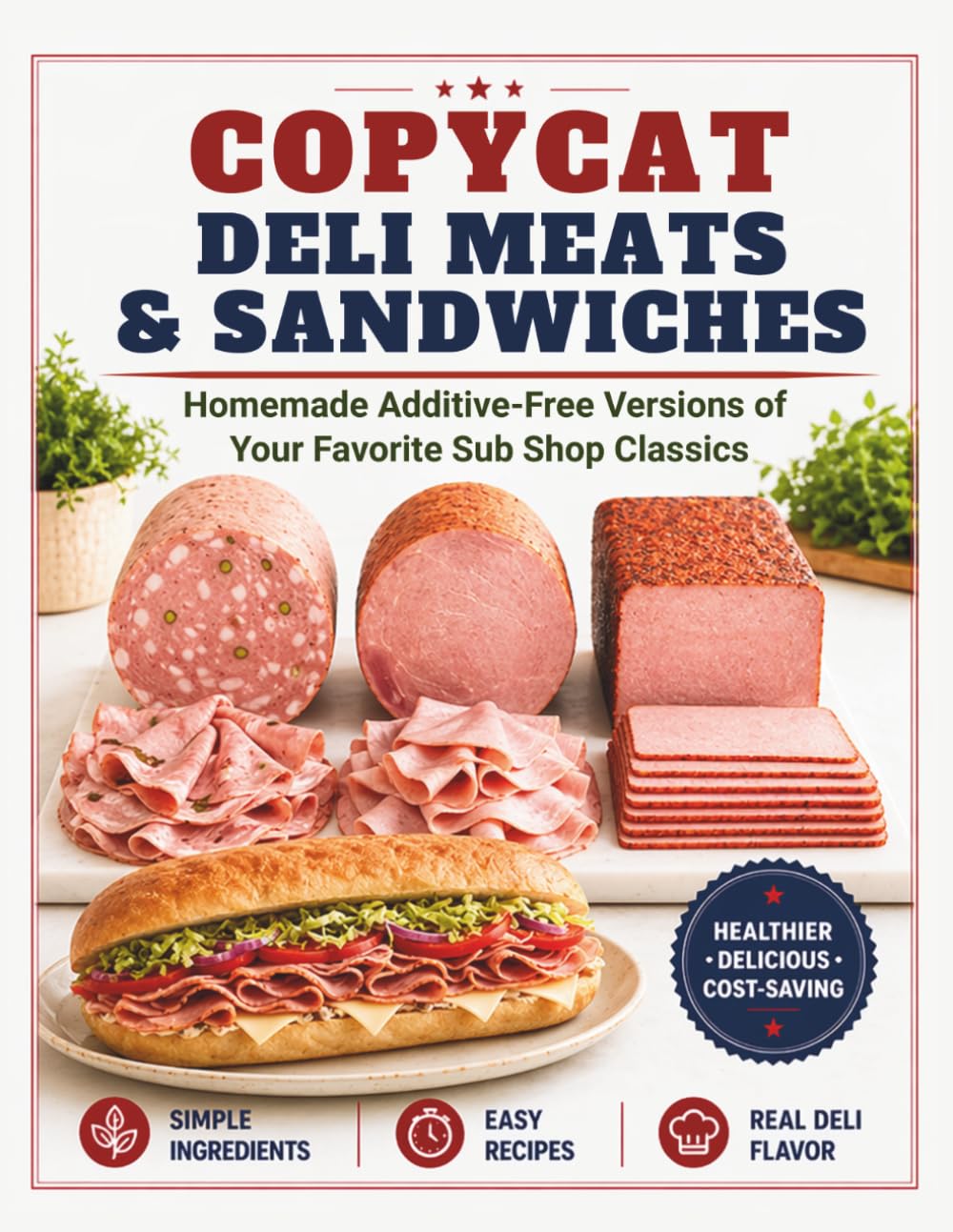 Copycat Deli Meats & Sandwiches: Homemade Additive-Free Versions of Your Favorite Sub Shop Classics (The Homemade Deli)