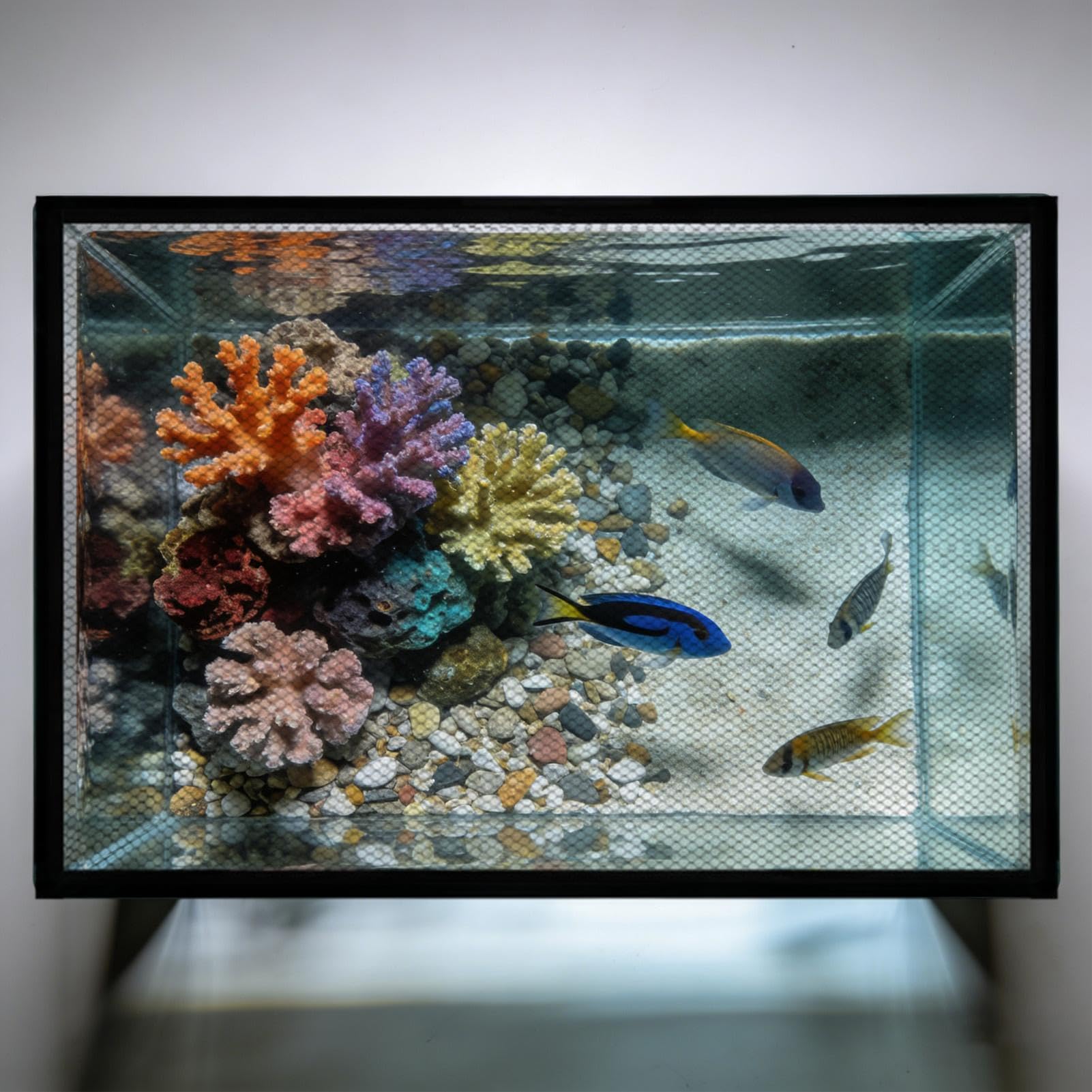 Aquariendeckel,Magnetisches Netz Für Fischtankdeckel | Aquarienessdeckel | Für Büro Lobby Reise Zoohandlung Temporäre Aufstellung Züchter Aquarienliebhaber