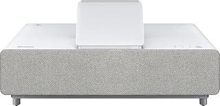 Epson EH-LS500W Android TV Edition 3LCD, 4K PRO-UHD, Ultra Short Throw Super Resolution, 4000 Lumens, 130 Inch Display, Home Cinema Laser Projector - White