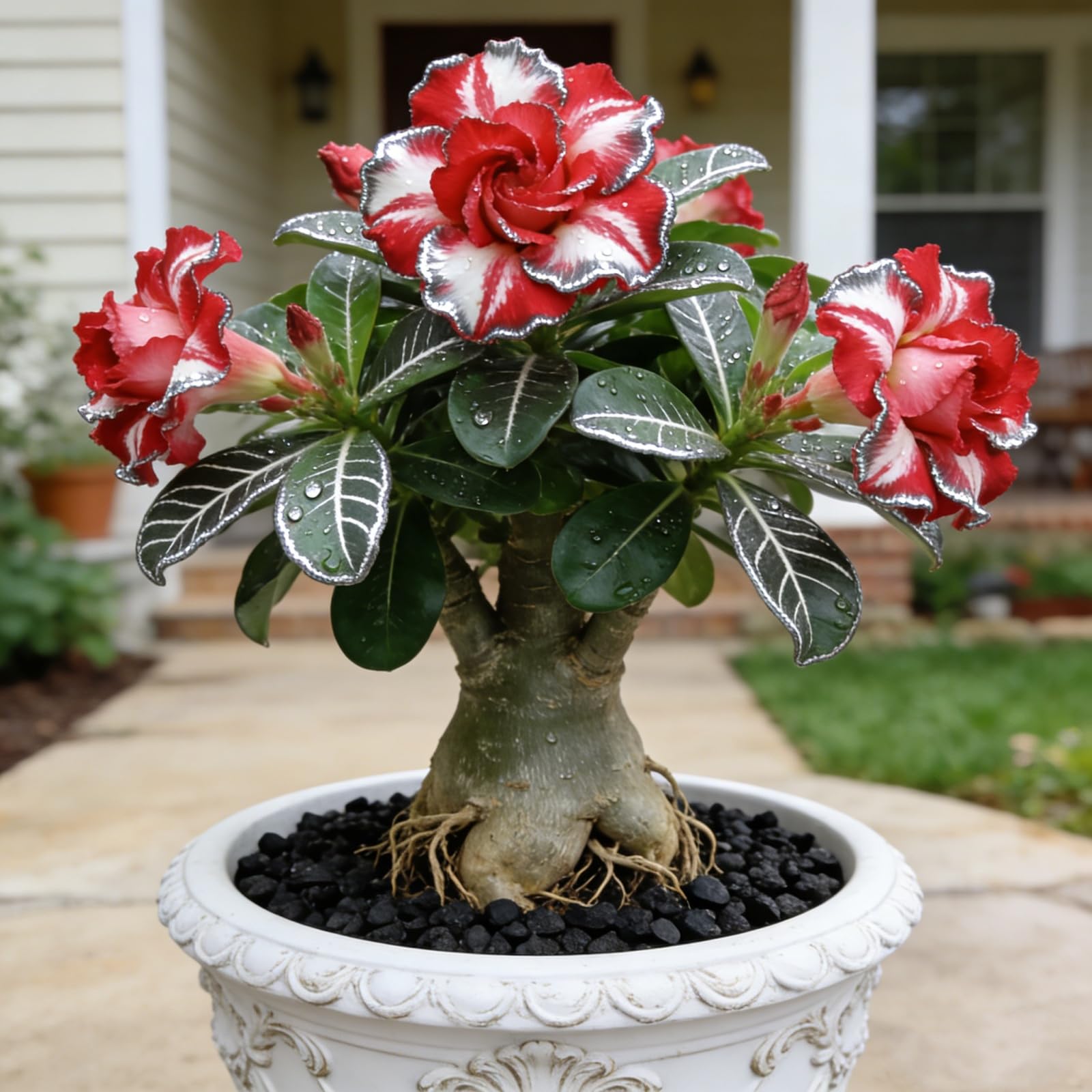 Rosa del deserto, resistente, perenne - Giardini e balconi, decorazione, giardini-2bulbi-C