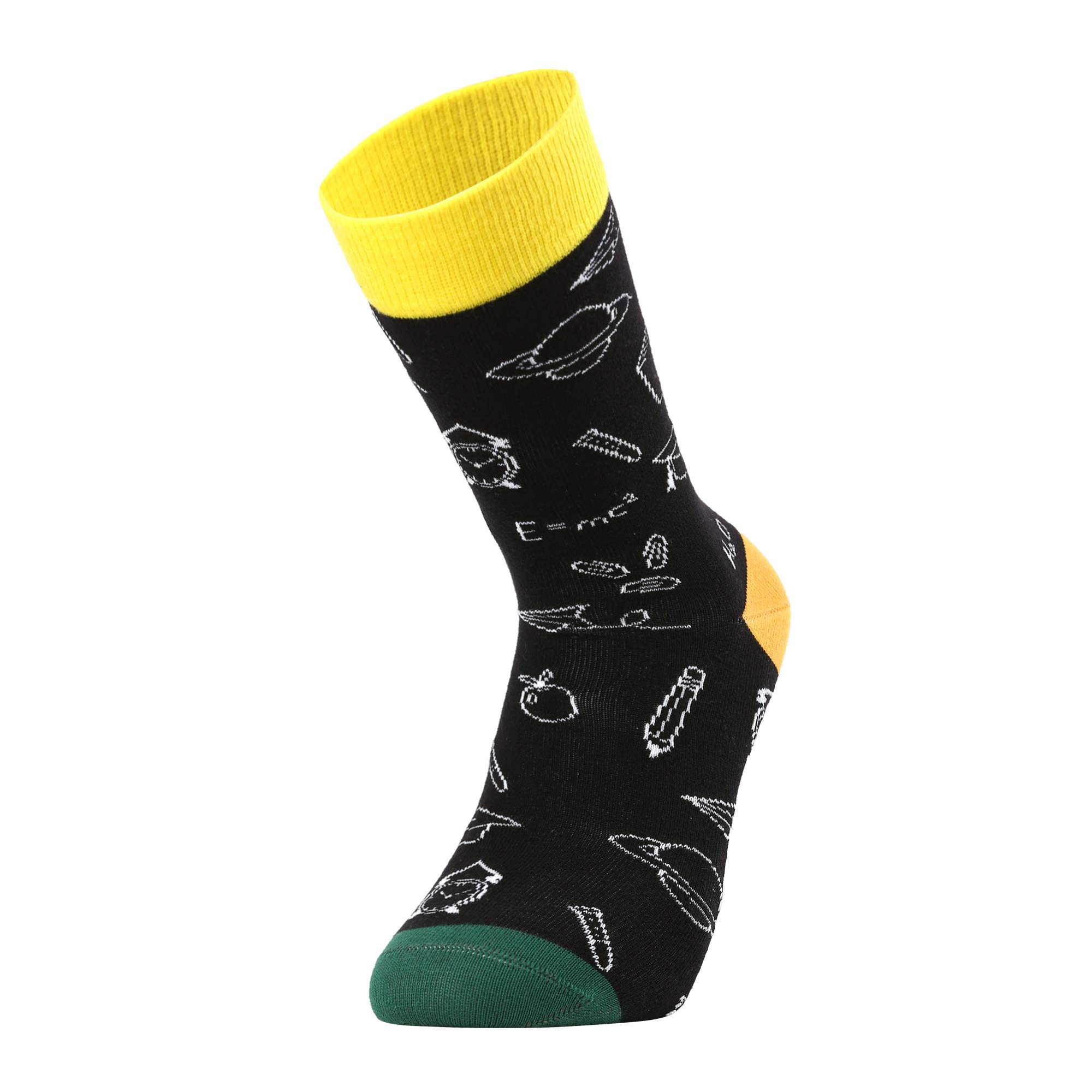 Men Albert Einstein Formula Socks/Funny Socks/Novelty Socks/Christmas Gifts
