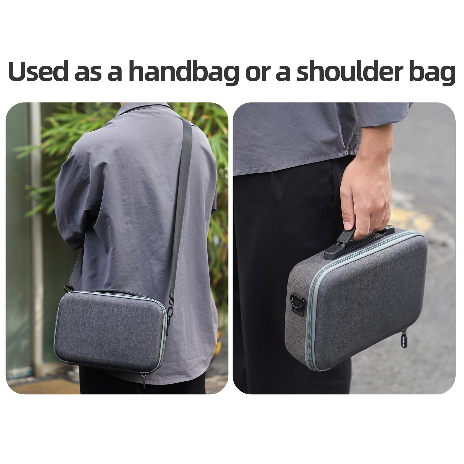 ZJRXM Tasche für DJI Neo und RC 2 Fernsteuerungs, Tragbare Reisetasche für DJI Neo Fly More Combo Drohne und Zubehör