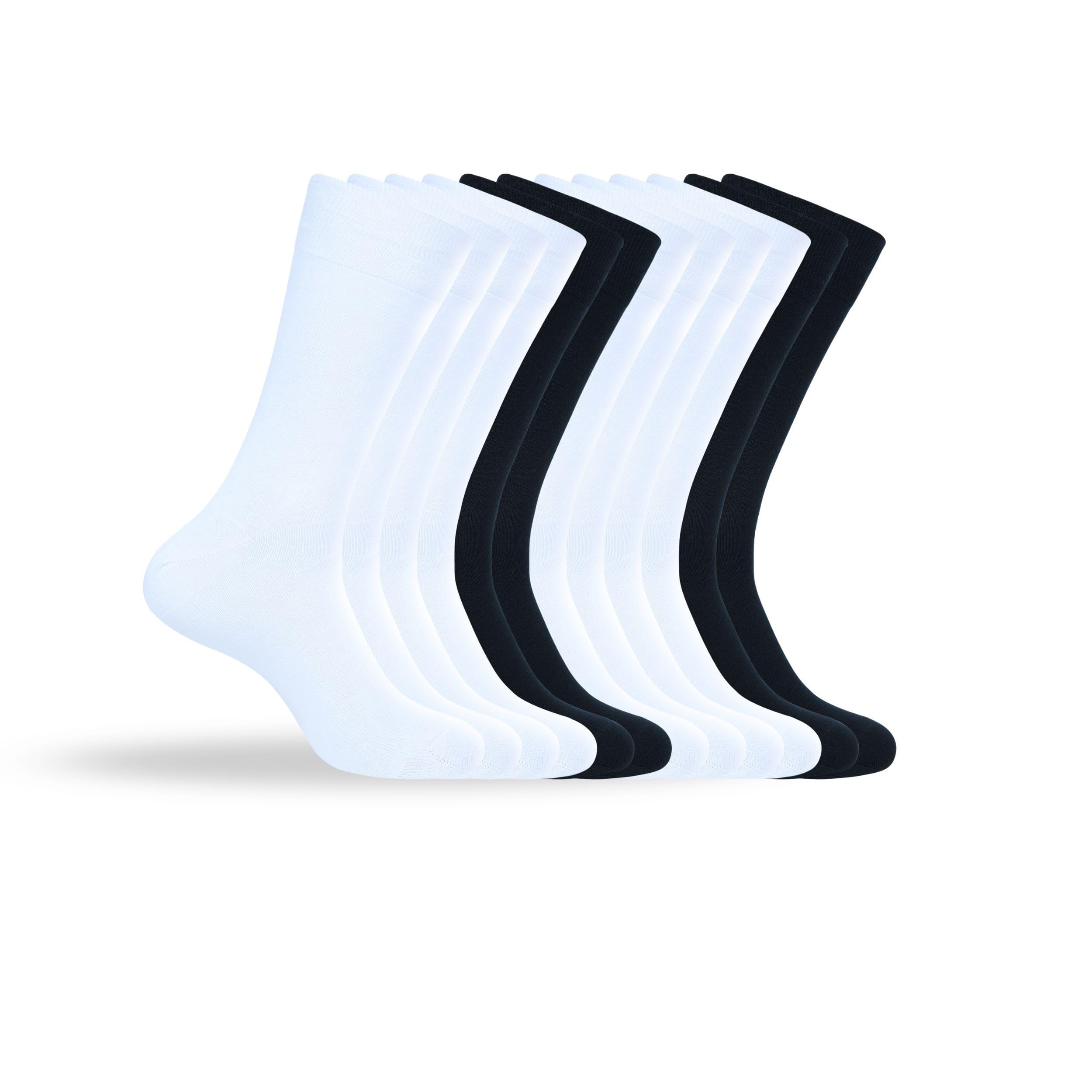 Women's Dress Socks Thick Cushioned Cotton, Moisture-Wicking socks
